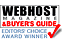 Web Hosting Award